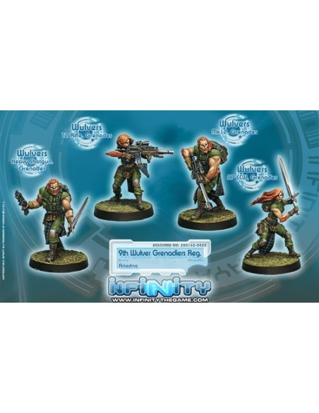 Ariadna: 9th wulver grenadiers regimiento