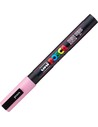 Uni-ball Posca Pc-3m - Marcador Punta Cónica Rosa Claro 0,9-1,3 Mm