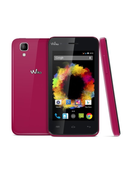Wiko SUNSET 4GB Rosa - Smartphone (10,16 cm (4"), 480 x 800 Pixeles, TFT, 1,3 GHz, 512 MB, 4 GB) TLWISUNSETF kiwiku.com