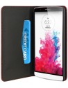 Funda wallet folio función soporte roja/negra lg g3 s muvit
