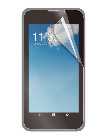 set de dos protectores pantalla: 1 mate - 1 brillo nokia lumia 530 muvit MUSCP0746 kiwiku.com