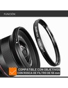 Walimex Close Up Macro Lens Set 55 Mm - Lentes Macro Compatibles Con Rosca 55mm +1 +2 +4 +10