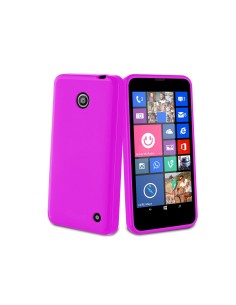 funda minigel rosa nokia lumia 630 muvit MUSKI0435 kiwiku.com