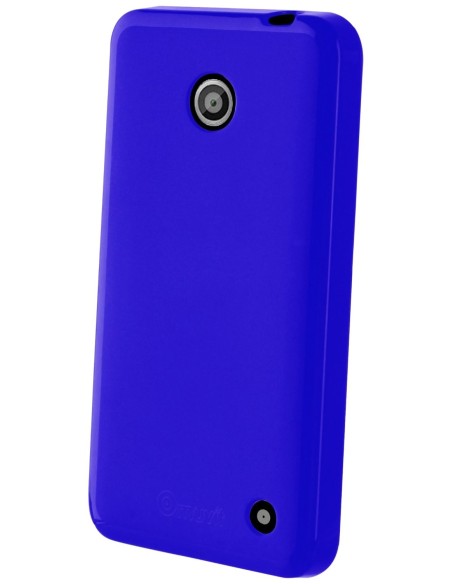 funda minigel azul nokia lumia 630 muvit MUSKI0436 kiwiku.com