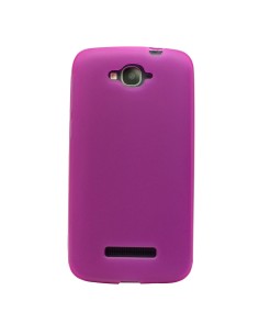 funda minigel rosa alcatel pop c7 muvit MUSKI0437 kiwiku.com