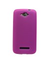 Funda minigel rosa alcatel pop c7 muvit