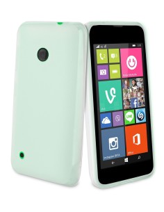 funda minigel transparente nokia lumia 530 muvit MUSKI0432 kiwiku.com
