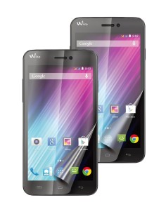 set de dos protectores pantallpantalla: 1 mate - 1 brillo wiko lenny WISCP0003 kiwiku.com