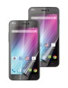 Set de dos protectores pantallpantalla: 1 mate - 1 brillo wiko lenny