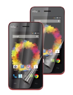 set de dos protectores pantalla: 1 mate - 1 brillo wiko sunset WISCP0005 kiwiku.com