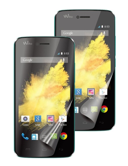 set de dos protectores pantalla: 1 mate - 1 brillo wiko birdy WISCP0007 kiwiku.com