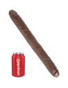 Pipedream King Cock Doble Pene Realistico 40.5 Cm Marron - Dildo Doble
