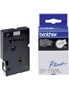 Brother Ptouch 12mm White Black - Cinta Rotuladora 12 Mm
