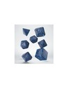 Q Workshop Qw Caja Dados Set Elvish Cobalt Silver - Set de Dados 7 Piezas