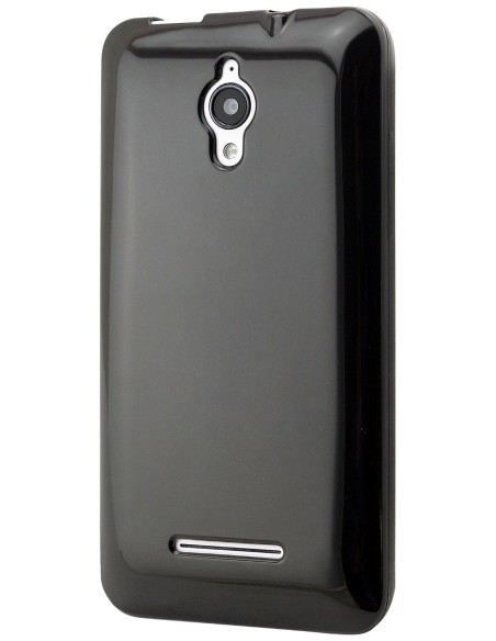 funda minigel negra vodafone smart 4 turbo muvit MUSKI0452 kiwiku.com