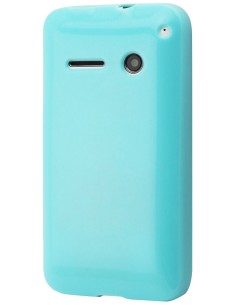funda minigel turquesa vodafone smart 4 mini muvit MUSKI0447 kiwiku.com