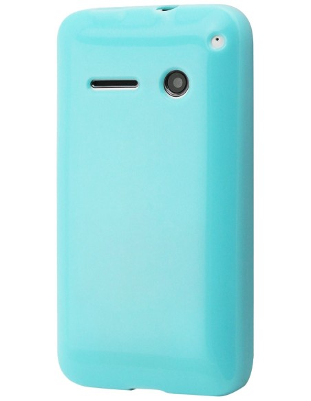funda minigel turquesa vodafone smart 4 mini muvit MUSKI0447 kiwiku.com