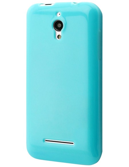 funda minigel turquesa vodafone smart 4 muvit MUSKI0451 kiwiku.com