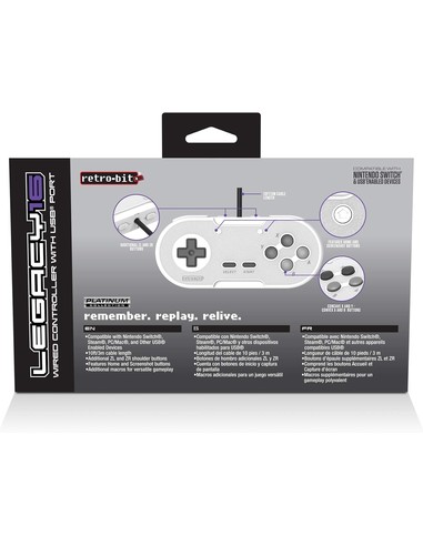 kmd-retro-bit-legacy-16-usb-port-controller-grey-mando-usb-r_0849172012172_novedad