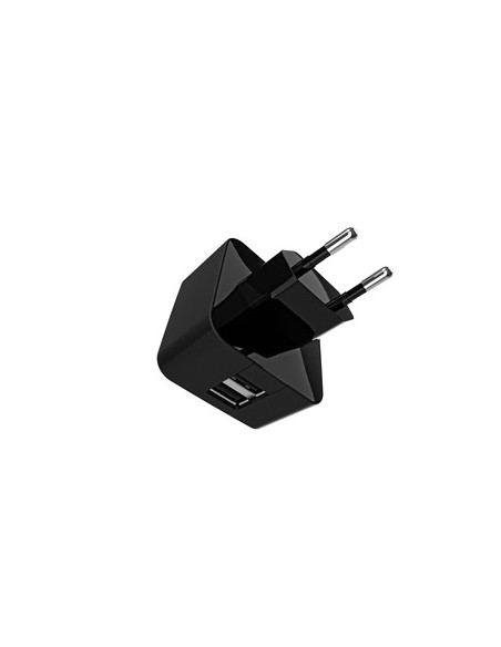 transformador usb dual 3.1a negro 2 usb 1a + 2.1a muvit MUACC0118 kiwiku.com