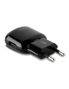 mini transformador negro 2,4 amp 1 entrada usb puro (sin cable) puro PUMT006 kiwiku.com