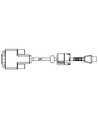Zebra Cable Serie Db-9 para Qln 220 320 P1031365-053 - Cable Usb 6 Pies