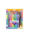 Papermate Flair Tropical Bolígrafo de Gel Con Tapa Medio Multicolor 24 Piezas