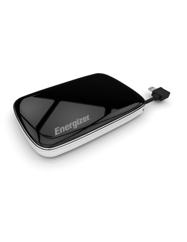 batería externa "power bank" 3000 mah con cable lightning integrado y puerto usb energizer ENXP3000A kiwiku.com