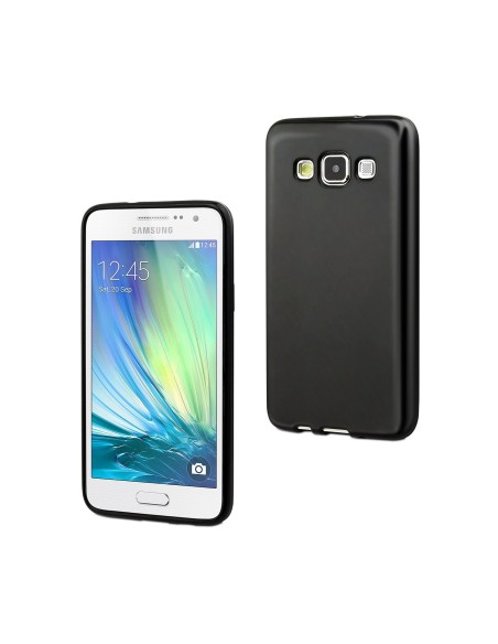 funda minigel negra samsung galaxy a3 muvit MUSKI0460 kiwiku.com