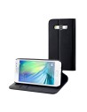 Funda wallet folio con función soporte negra samsung galaxy a3 muvit