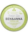 Ben And Anna Natural Desodorante Cream Persian Lime - Desodorante Natural - Vegano 45 G