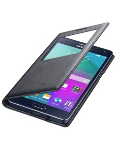 funda s-view cover charcoal negra samsung galaxy a5 samsung EF-CA500BCEGWW kiwiku.com