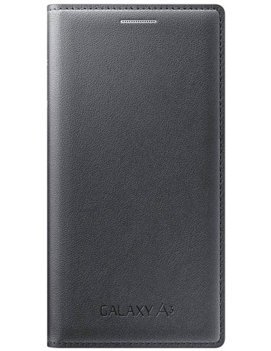 funda flip wallet charcoal negra samsung galaxy a3 samsung SAEFFA300BC kiwiku.com