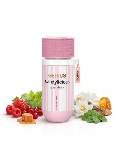 EMPER Genius Candylicious Eau de Parfum 100 ml Fragancia Femenina Dulce Frutal Gourmand