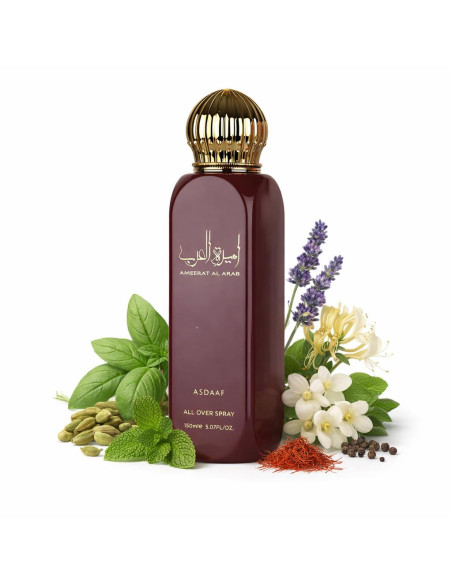 Lattafa All Over Vaporizador Ameerat Al Arab 150ml para Mujer