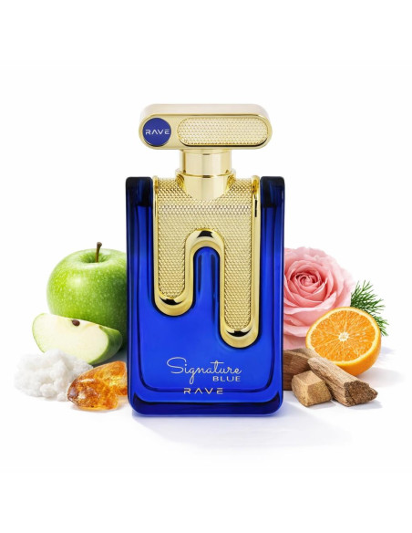 Rave Signature Blue Eau de Parfum para Hombre 100 Ml