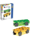 Liniex Magna-tiles Cars 2 Pcs Expansion Set - Juguete Bloques Magneticos Vehiculos 2 Piezas
