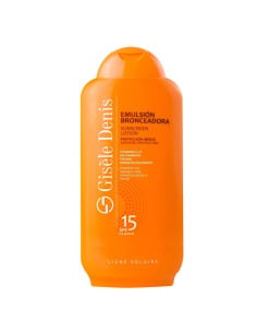 Gisele Denis Emulsión Bronceadora Spf15 400 Ml  Protector Solar Unisex