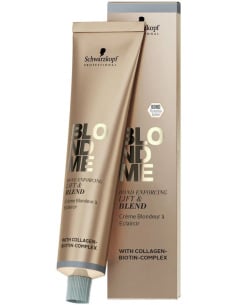 Schwarzkopf Blondme Toning Lift Blend Brown Mahogany 60 Ml  Crema de Aclaración y Tonalización para Cabello Rubio