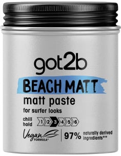 Schwarzkopf Got2b Beach Matt Cera Fijadora para Cabello 100 Ml