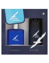 Three Pears Parfums Bleu Limited Blue Stratos Set Regalo Aftershave 100ml + Desodorant Body Spray 150ml para Hombre