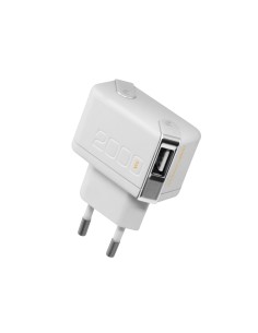 transformador usb dual 2.1a sin cable unplug UPTC002 kiwiku.com