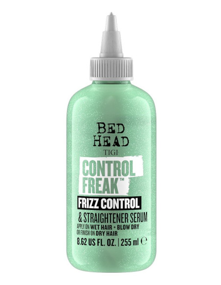 Tigi Bed Head Control Freak Serum 250 Ml - Suero Alisador y Anti-encrespamiento para Cabello Ondulado y Rizado