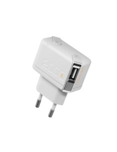 transformador usb dual 2.1a con cable lightning incluido unplug UPTC003 kiwiku.com