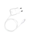 Mini transformador blanco 1 amp apple lightning mfi puro