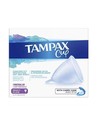 Tampax Copa Menstrual Reutilizable Heavy Flow - Copa Menstrual Silicona Medica Flujo Abundante Con Funda Femenino