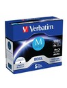 Verbatim M-disc Bd-r Blu-ray 100gb 4x - Disco Blu-ray Printable 5 Unidades