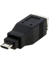 Startech.com Adaptador Micro Usb A Usb B 2.0 para Smartphone Móvil - Adaptador Usb Negro