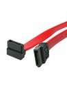 Startech.com Cable Sata Iii Ángulo Recto 18 Pulgadas Rojo Hembra/hembra - Cable Datos 0.45 M