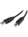 Startech.com Cable Usb A A Usb B Usb2hab50cm - Cable Usb 2.0 Negro 0,5 M